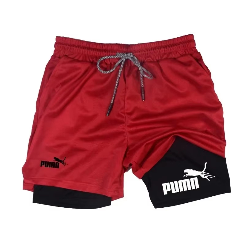 Men's summer breathable 2-in-1 - огляд і ціна Compression Shorts Athletes