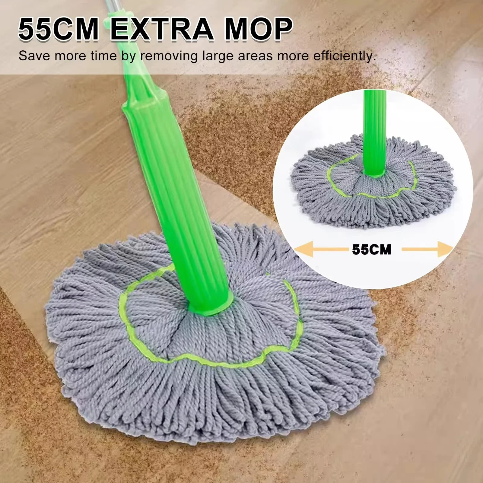 New Bamboo Fiber Sleeve Mop 2  - огляд і ціна Bamboo Fiber Trunk